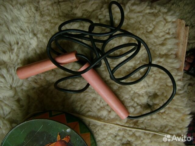 Резиновая скакалка 70-х годов, ракетки