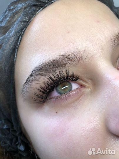 Наращивание ресниц на дому
