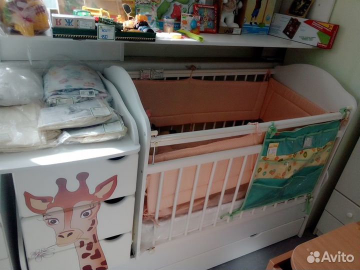 Детская кроватка трансформер №21