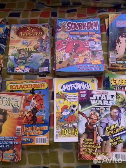 Скуби ду Человек-паук Черепашки ниндзя Журналы