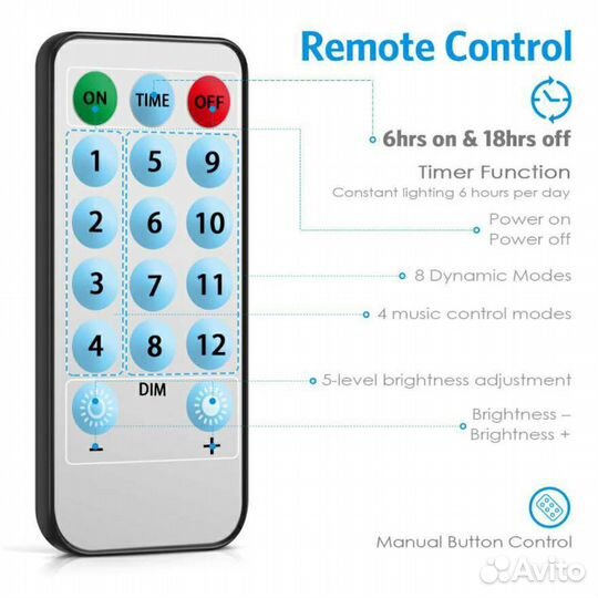 Гирлянда-штора Огонёк LED (3Х3М,300 ламп,RGB)