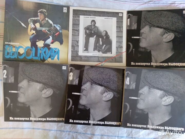 В.Высоцкий на виниле
