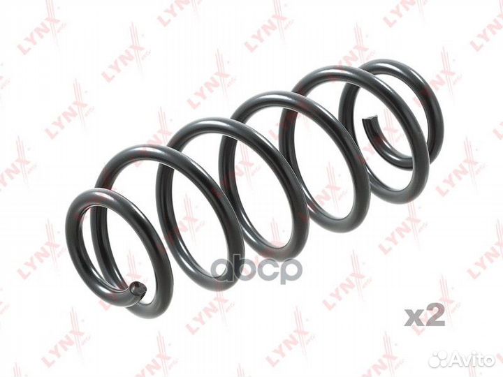 Пружина ходовой части перед прав/лев skoda