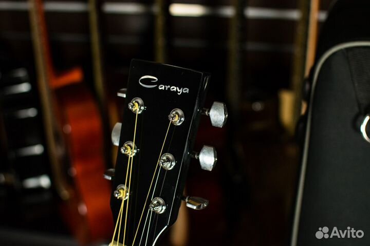 Акустическая гитара Caraya + Аксессуары