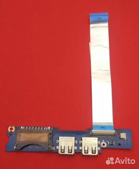 Плата включения+USB+Cardreader для ноутбука Samsun