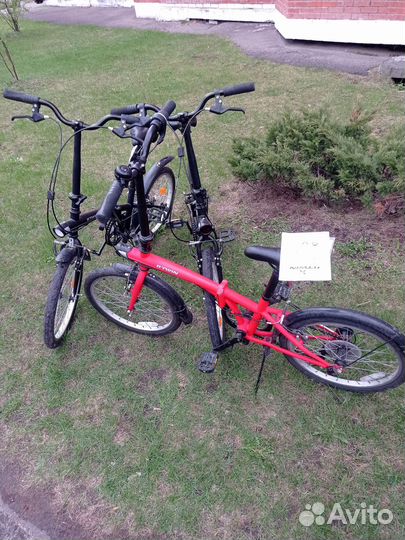 Новые складные велосипеды btwin tilt