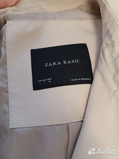 Тренч женский zara