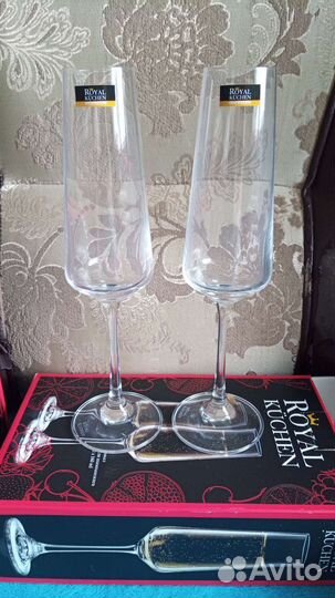 Бокалы для шампанского.Royal Kuchen