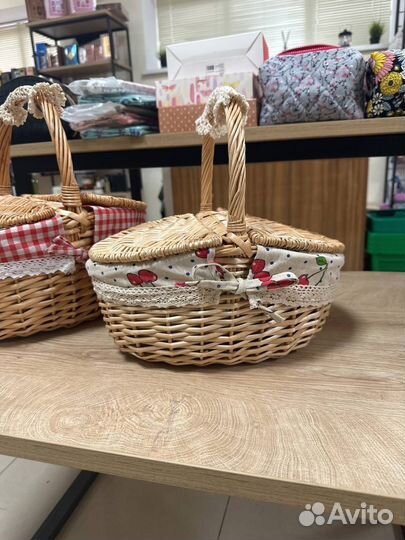 Корзина плетеная для пикника