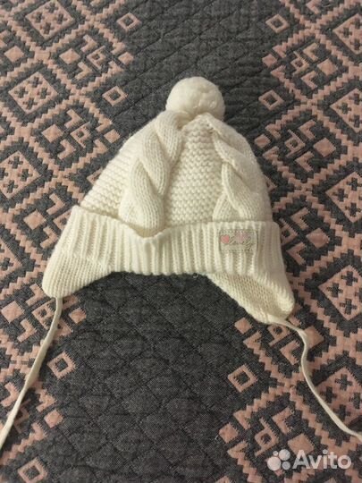 Шапка зимняя для девочки 54 56