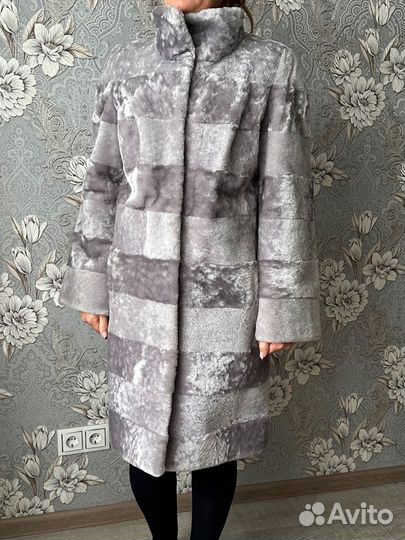 Шуба из мутона