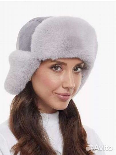 Шапка женская из экомеха новая