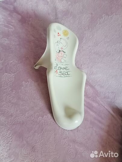 Ванночка для купания с горкой