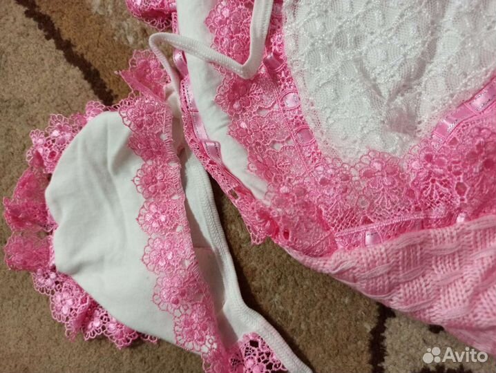 Конверт на выписку для девочки