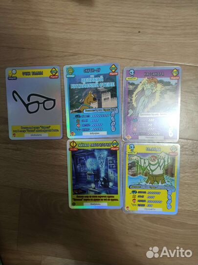 Карточки скуби ду великие тайны мира