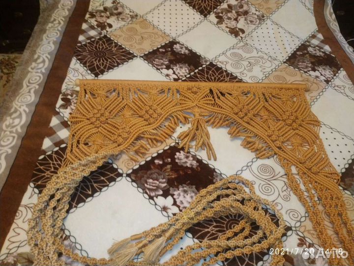 Макраме для двери