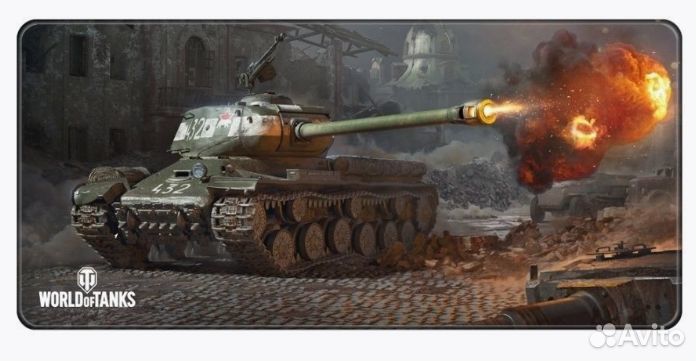 Коврик для мыши игровой World of Tanks большой