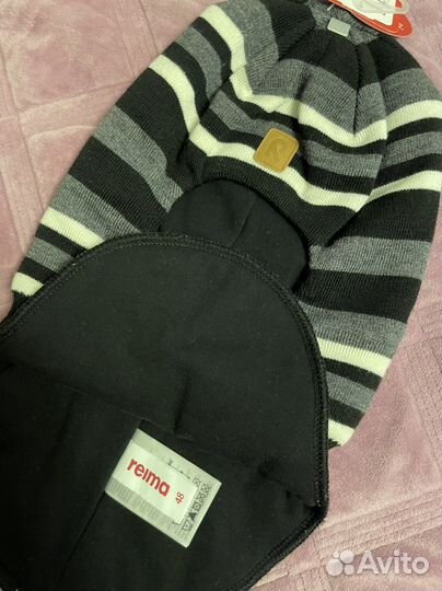 Трек elc Шапка шлем reima 48 новая зима