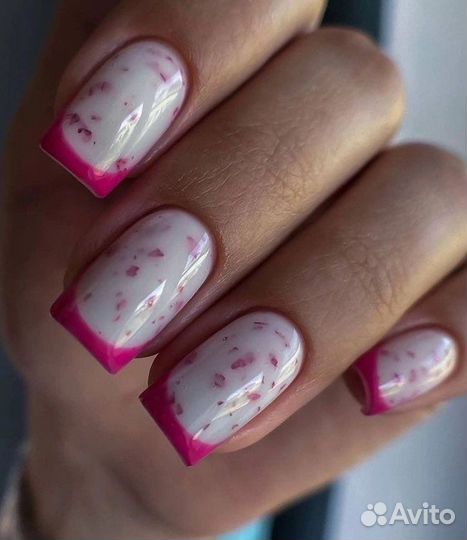 Скоростной маникюр с покрытием гель-лак