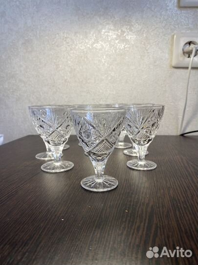 Рюмка на ножке СССР хрусталь