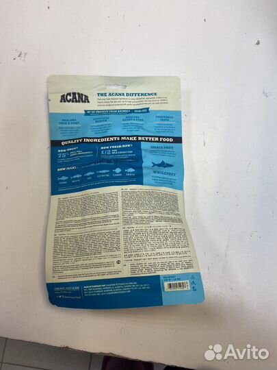 Беззерновой корм для кошек Ассаna Pacifica Cat