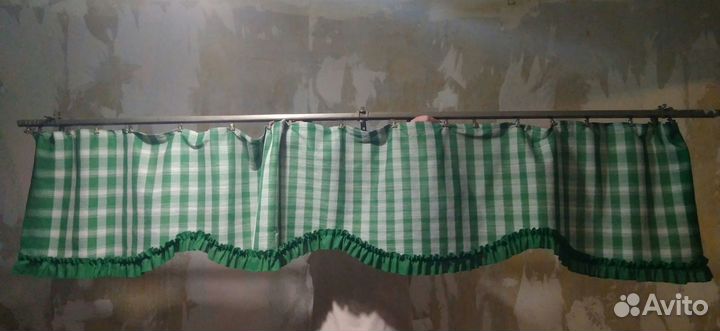 Карниз для штор двухрядный металлический 2 м