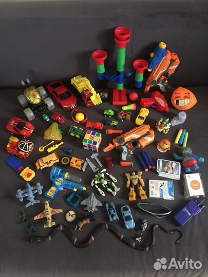 Игрушки пакетом для мальчика