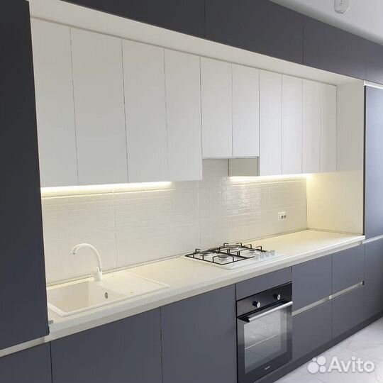 Кухня с подсветкой в рассрочку. Техника в подарок