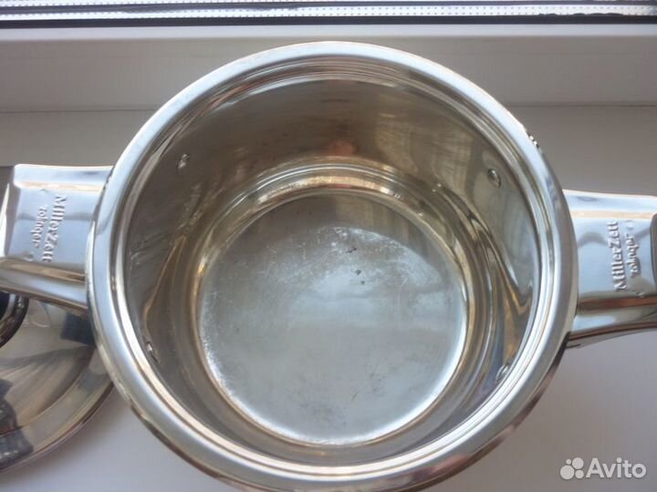 Кастрюля-пароварка из нержавеющей стали