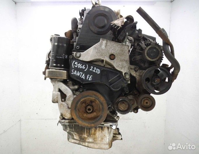 Двигатель D4EB Hyundai Santa Fe II 2.2 дизель