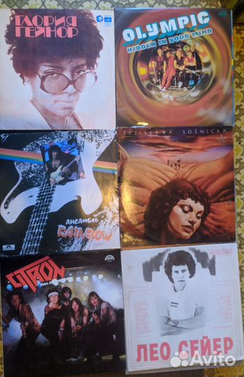 Виниловые пластинки СССР (52 шт.)