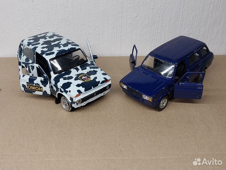 Масштабные модели LADA 