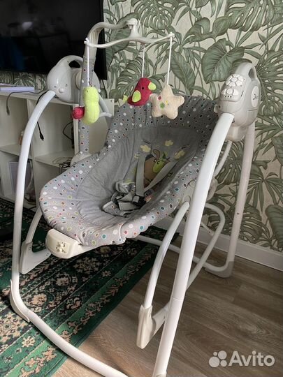 Детские электронные качели