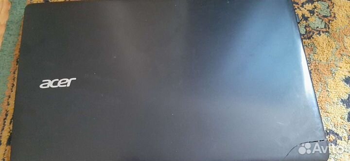 Асер на запчасти Тошиба в рабочем состоянии