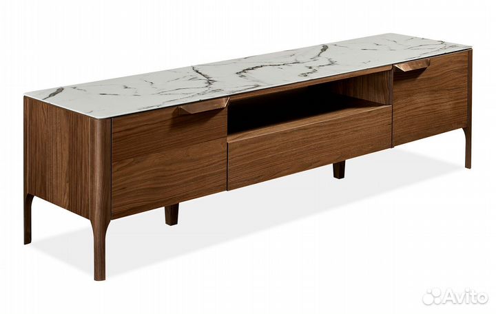 Тумба под тв с камнем