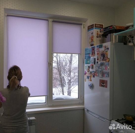 Рулонные шторы день-ночь