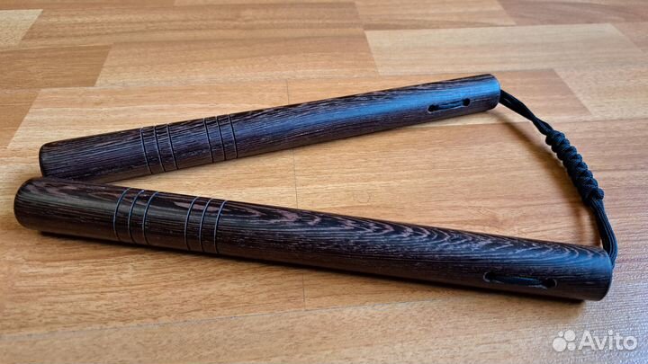 Нунчака деревянная, новая