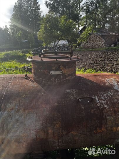 Бочка для воды на колесах