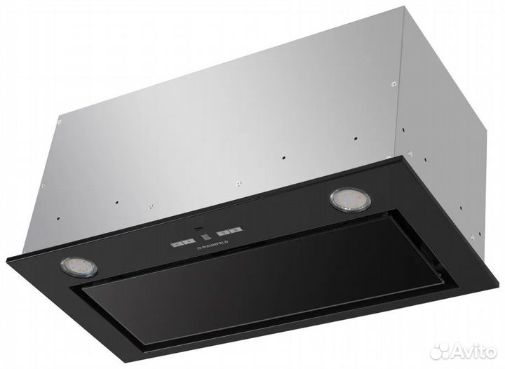 Кухонная вытяжка Maunfeld Fantasy 1000ST 60 черное стекло