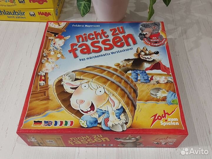 Настольная игра zoch, прячь козлят раритет