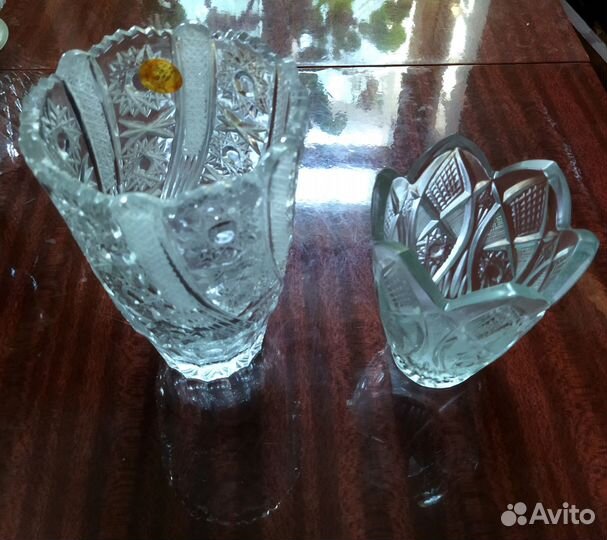 Ваза хрустальная СССР