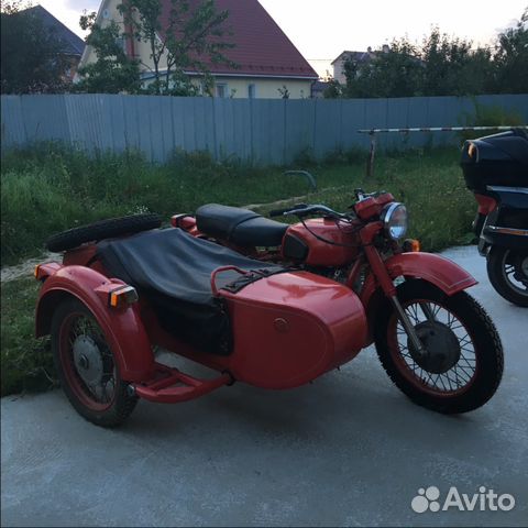 Днепр МТ 11 С коляской чёрный