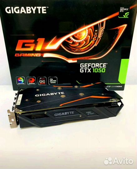 Очень Мощная Игровая Видеокарта GTX 1050 2Gb DDR5