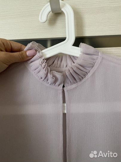 Massimo dutti блузка из шелка