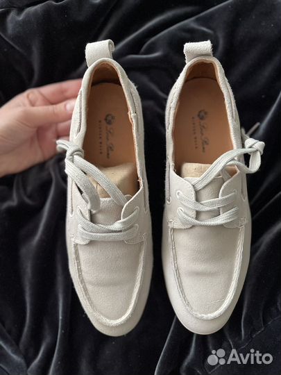 Лоферы loro Piana Winter Walk Desert