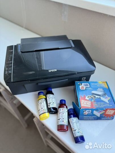 Цветной принтер epson
