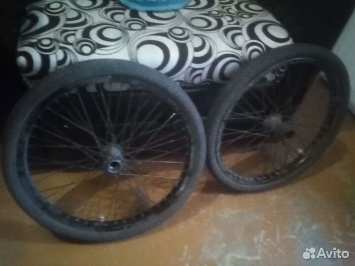 Колесо на BMX переднее