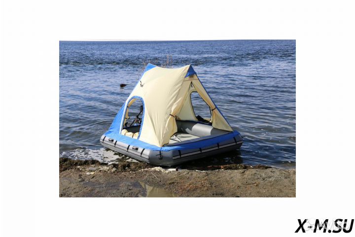 Плот-палатка polar bird raft 260+слань Стеклокомпо