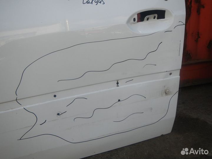 Б/У Б/У Дверь передняя левая, ваз (VAZ) -LADA LA