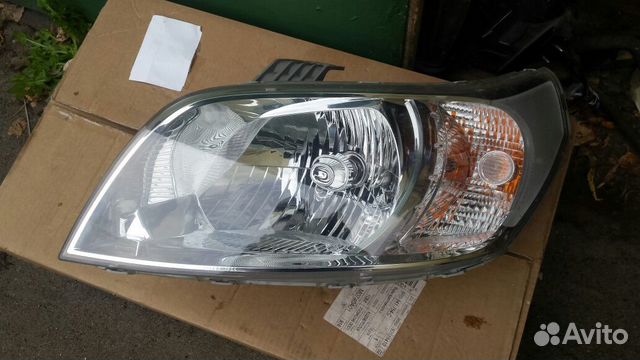 Шевроле авео фара левая